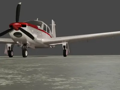 Mooney M20J 3D model