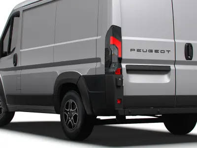 Peugeot Boxer Van L1H1 2024 3D model