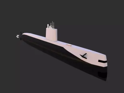 USS Nautilus 3D model