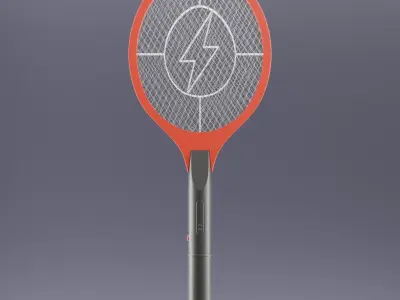 Mosquito Racket Swatter 3D model