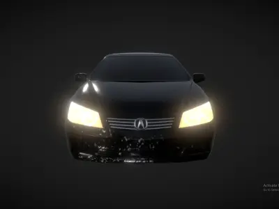 Acura ML Car Free 3D model