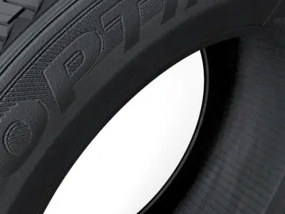Tire Hankook Free 3D model