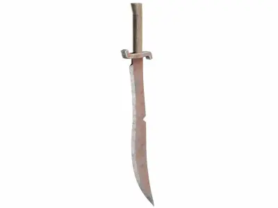 Orcsword Low-poly 3D model