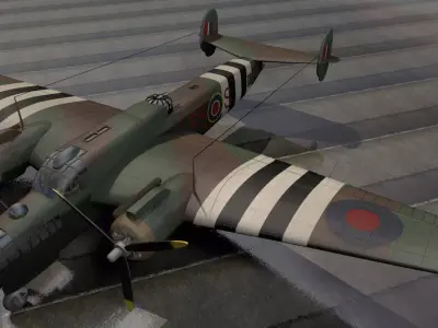 Armstrong Whitworth Albemarle ST Mk-5 3D model