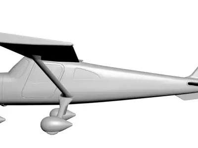 Cessna citation jet 3D model