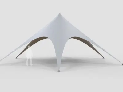 Star Tent 3D model
