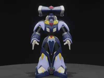 Metal Shark Player 3D model