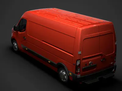Nissan NV 400 L3H2 Van 2020 3D model