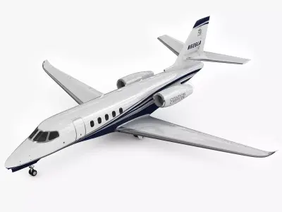 Cessna Citation Latitude 3D model