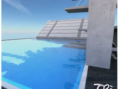 DIVING POOL 3D model