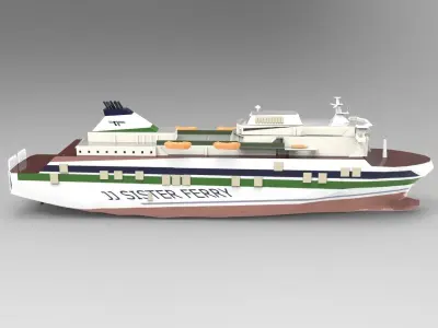 JJ Sister Ferry 3D model