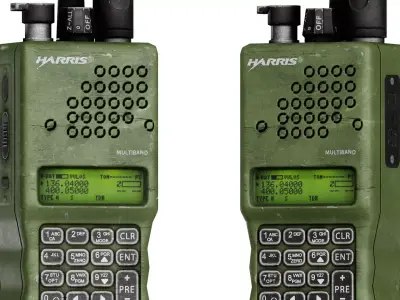 ANPRC 152 RADIO Low-poly 3D model