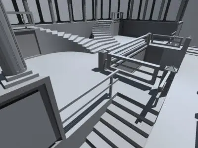 Patria roman amphitheatre Free 3D model