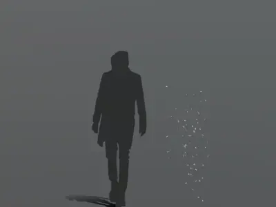 FeatherShootUp 150 Low-poly 3D model