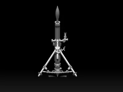 M120 MORTAR CARRIER 3D print model