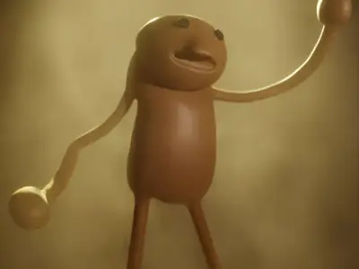 Cursed puppet Free 3D model