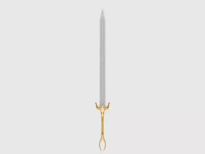 Greatsword Low-poly 3D model