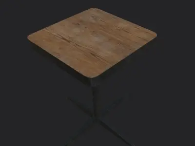 Stools stool Free low-poly 3D model