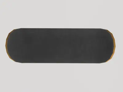 Stylized Low-Poly Skateboard Low-poly 3D model