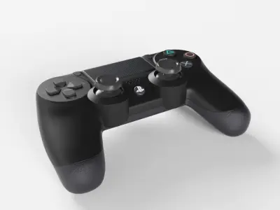Sony PlayStation PS4 PRO DualShock Controller 3D model