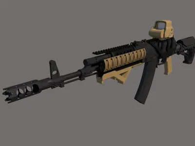 IC-74M Mod RIO 3D model