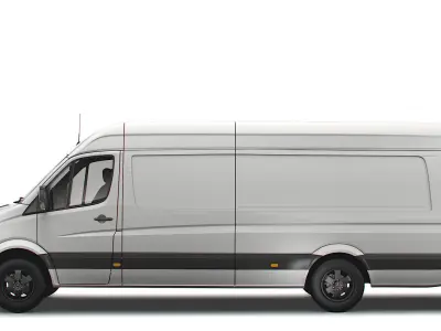 Mercedes Sprinter Cargo Van L4H2 2018 3D model