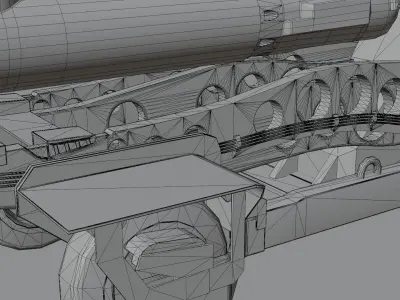Bomb Loader MJ-1B 3D model