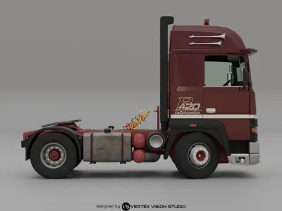 RENAULT R420 4X2 V8 Turbo Intercooler 3D model