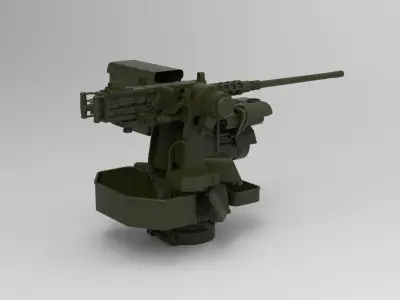 remotely controlled weapon station 3D model