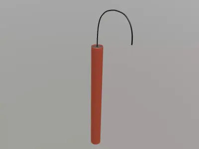 Dynamite 3D model