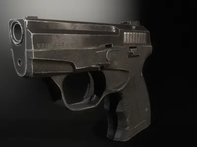 Stalker M906 Low-poly 3D model