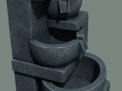 Water Fountain Free 3D model