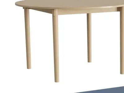 TAK Pedestal Table 01 3D model