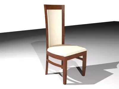 DINING TABLE 3D model 30