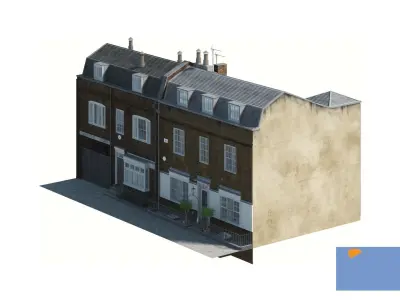 England building at old church st 34-36 modular London 3D model