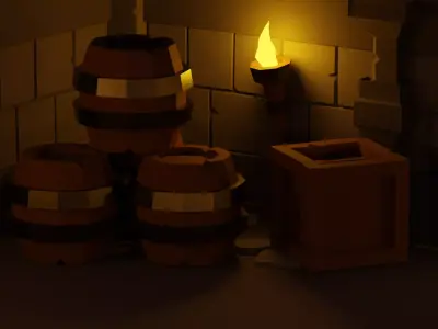 Castle 3D model