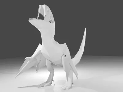 Yi Qi Low-poly 3D model