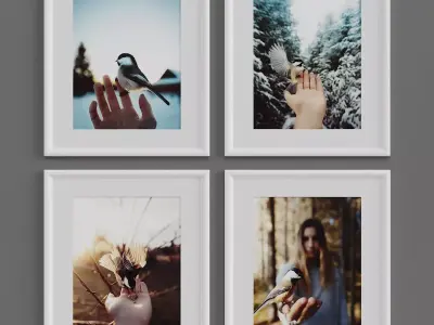 Paintings poster 4 model  3D model