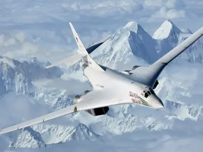 Tupolev Tu-160 3D model