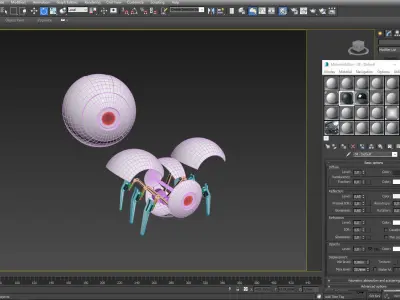 Droid tipster transforming 3D model