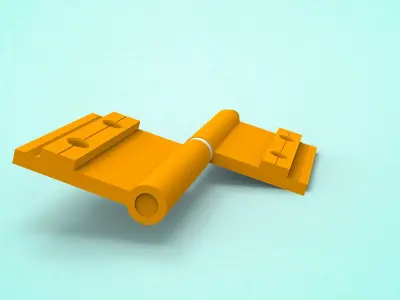 360 DEGREE HINGES 3D model