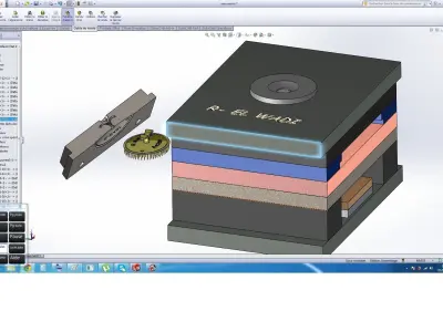 Comb mold Free 3D model