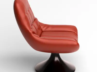leather chair Free 3D model buy