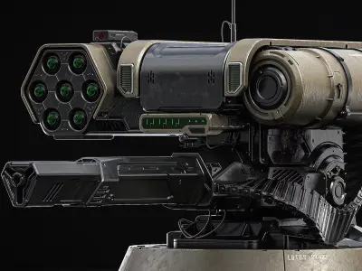 Defense Turret 3D model