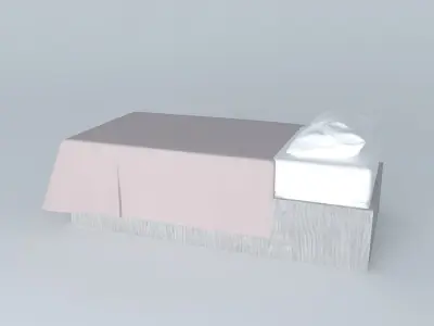 Single Bed - Simple Free 3D model