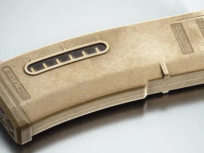 Magpul Emag 30 Magazine Low-poly 3D model