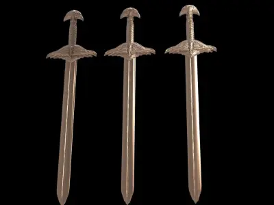 Thagner Sword collection 3D model