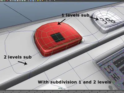 Electric Control Panel - OBJ 3D model
