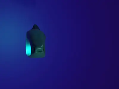 Haikouichthys Extinct Cambrian Fish Free low-poly 3D model