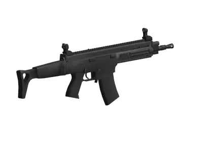 CZ 805 BREN assault rifle 3D model